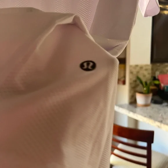 Lululemon Men New t- Shirt color available white and purple light size large L - Picture 2 of 5